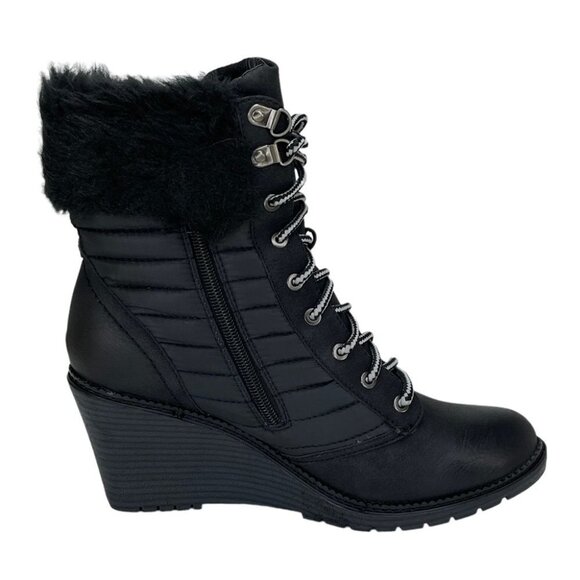 Zigi Soho Ames Black Women’s Wedge Boot - Picture 3 of 8